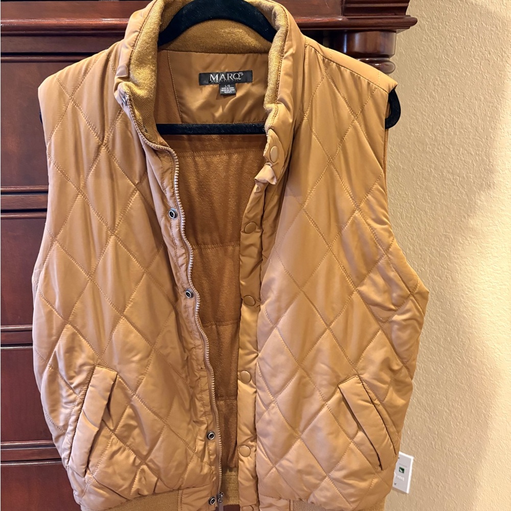 ARQ Quilted Brown Vest